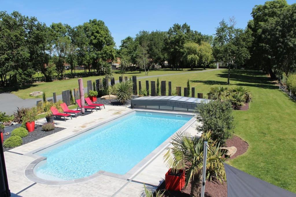 Villa Grand Standing Avec Piscine Proche Nantes La Chapelle-Heulin Exterior foto