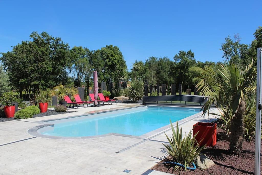 Villa Grand Standing Avec Piscine Proche Nantes La Chapelle-Heulin Exterior foto