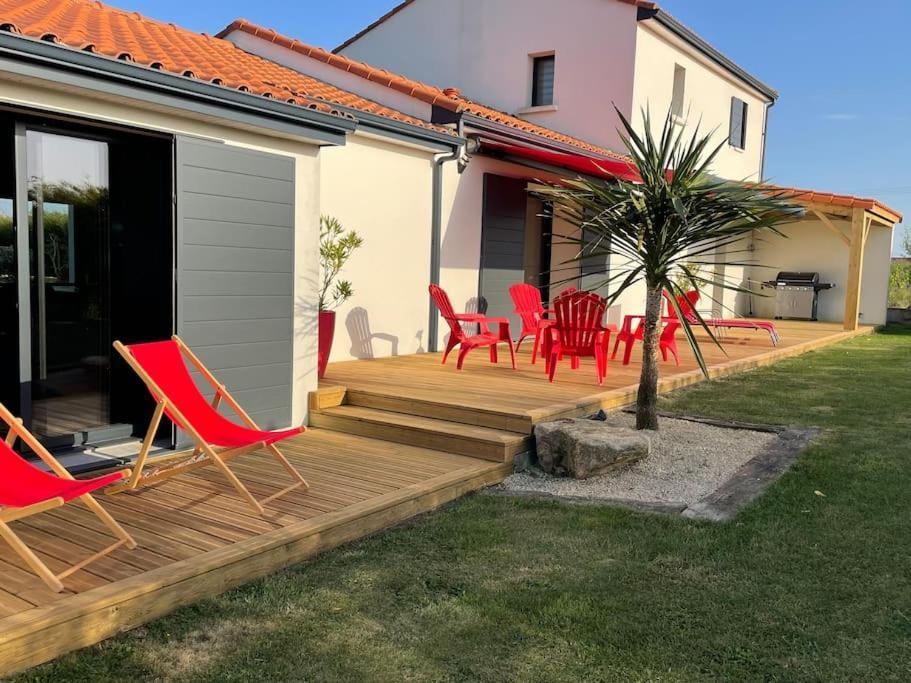 Villa Grand Standing Avec Piscine Proche Nantes La Chapelle-Heulin Exterior foto